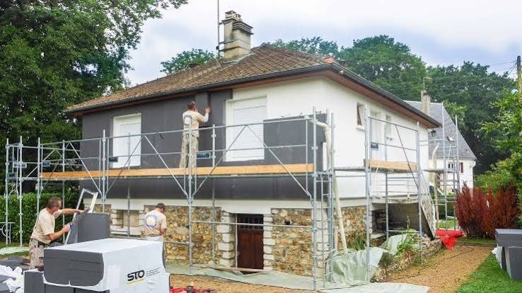 Isolation extérieure d’une maison